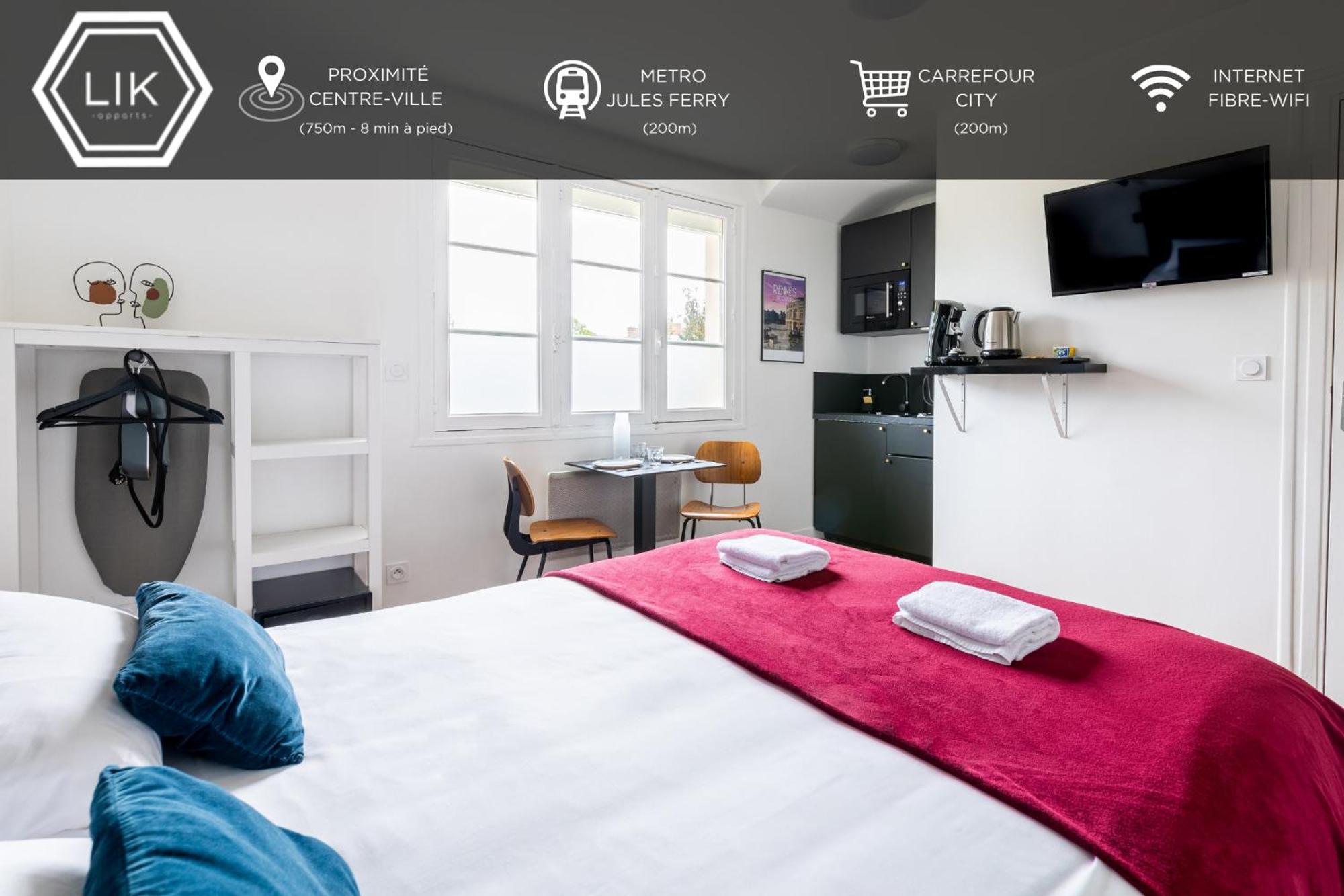 Lik Apparts Thabor Rennes Exterior foto